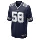 Men's Dallas Cowboys Mazi Smith Nike Navy 2023 NFL Draft First Round Pick Game Jersey