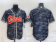 Men's Kansas City Chiefs Blank Camouflage Stitched Baseball Cool Base Jersey