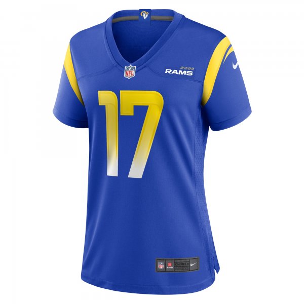 Women's Los Angeles Rams Puka Nacua Nike Royal Home Game Jersey