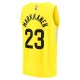 Men's Utah Jazz Lauri Markkanen Fanatics Yellow Fast Break Replica Player Jersey - Icon Edition