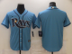 Men's Tampa Bay Rays Blank Light blue Game 2021 Nike MLB Jersey