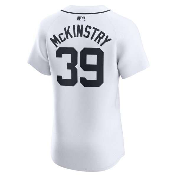 Men's Detroit Tigers Zach McKinstry Nike White Home Elite Player Jersey