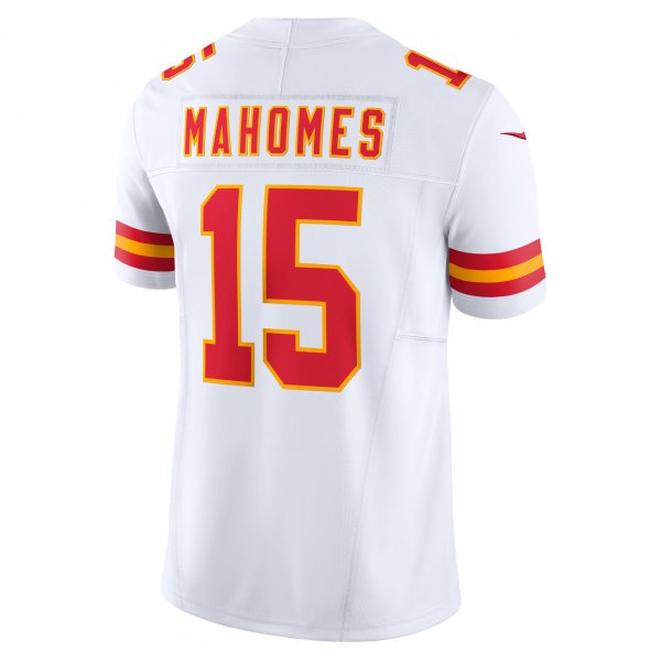 Men's Kansas City Chiefs Patrick Mahomes Nike White Vapor F.U.S.E. Limited Jersey