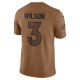 Men's Denver Broncos Russell Wilson Nike Brown 2023 Salute To Service Limited Jersey