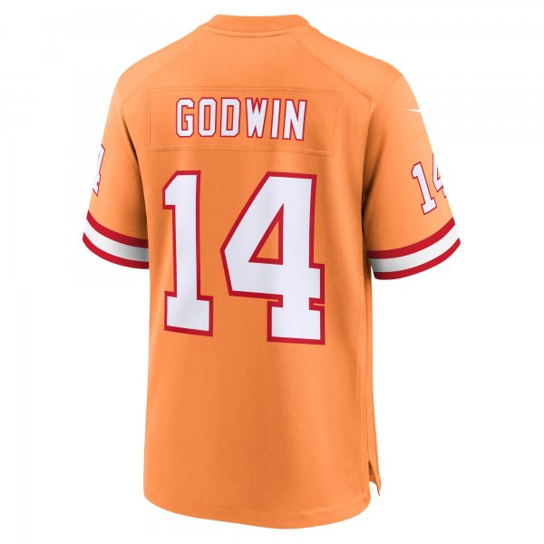 Men's Tampa Bay Buccaneers Chris Godwin Nike Orange Throwback Game Jersey