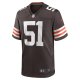 Men's Cleveland Browns Jordan Kunaszyk Nike Brown Game Player Jersey