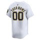 Men's Milwaukee Brewers  Nike White  Alternate Limited Custom Jersey