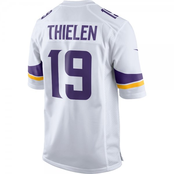 Youth Minnesota Vikings Adam Thielen Nike White Game Jersey