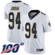 New Orleans Saints #94 Cameron Jordan White Men's Stitched NFL 100th Season Vapor Limited Jersey