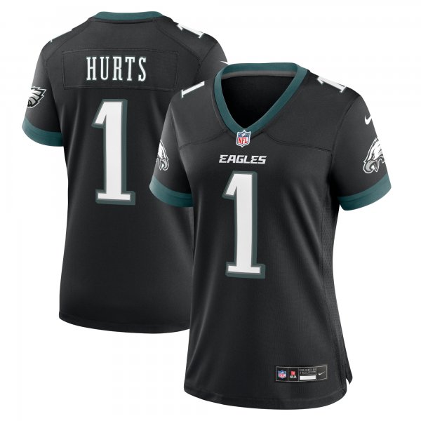 Women's Philadelphia Eagles Jalen Hurts Nike Black Alternate Game Jersey