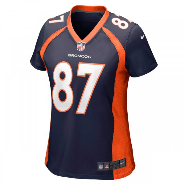 Women's Denver Broncos Ed McCaffrey Nike Navy Retired Player Jersey