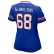 Women's Buffalo Bills Joe DeLamielleure Nike Royal Game Retired Player Jersey