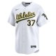 Men's Oakland Athletics Tyler Soderstrom Nike White Home Limited Player Jersey