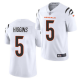 Men's Cincinnati Bengals #5 Tee Higgins White Vapor Untouchable Limited Stitched Jersey