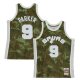 Men's San Antonio Spurs Tony Parker Mitchell & Ness Camo Hardwood Classics 2000/01 Ghost Green Swingman Jersey