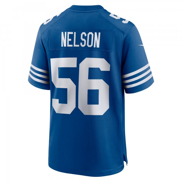 Men's Indianapolis Colts Quenton Nelson Nike Royal Alternate Game Jersey