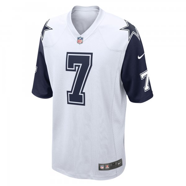 Men's Dallas Cowboys Trevon Diggs Nike White Alternate Game Jersey