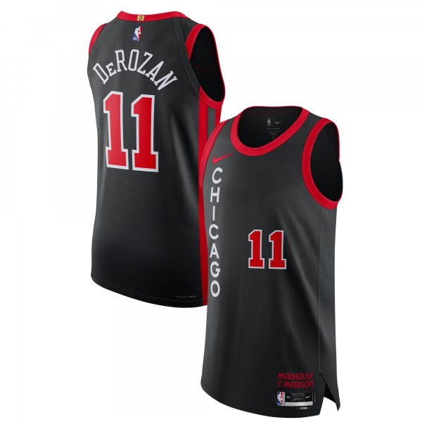 Men's Chicago Bulls DeMar DeRozan Nike Black  Jersey - City Edition