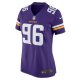 Women's Minnesota Vikings Michael Dogbe Nike  Purple Team Game Jersey