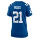 Women's Indianapolis Colts Zack Moss Nike Royal Game Player Jersey