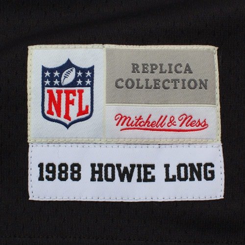 Men's Las Vegas Raiders Howie Long Mitchell & Ness Black Retired Player Legacy Replica Jersey