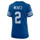 Women's Indianapolis Colts Carson Wentz Nike Royal Alternate Game Jersey