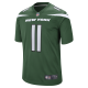 Men's New York Jets Jermaine Johnson II Nike Gotham Green Game Jersey