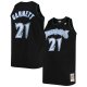 Men's Minnesota Timberwolves Kevin Garnett Mitchell & Ness Black 1997/98 Big & Tall Hardwood Classics Swingman Jersey