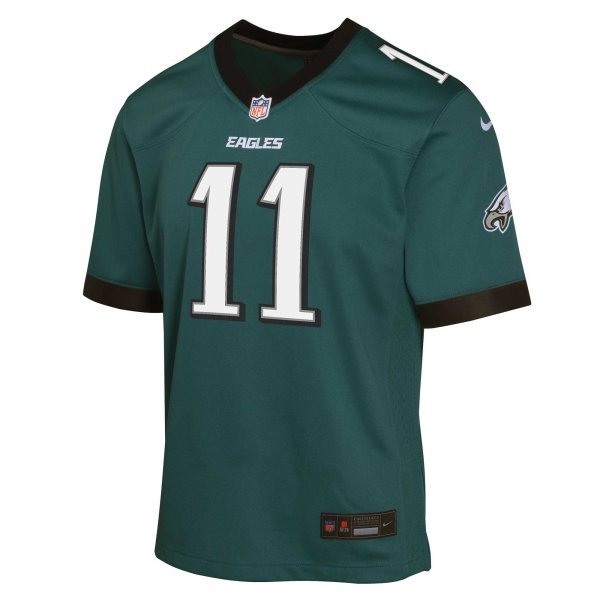 Youth Philadelphia Eagles A.J. Brown Nike Midnight Green Game Jersey