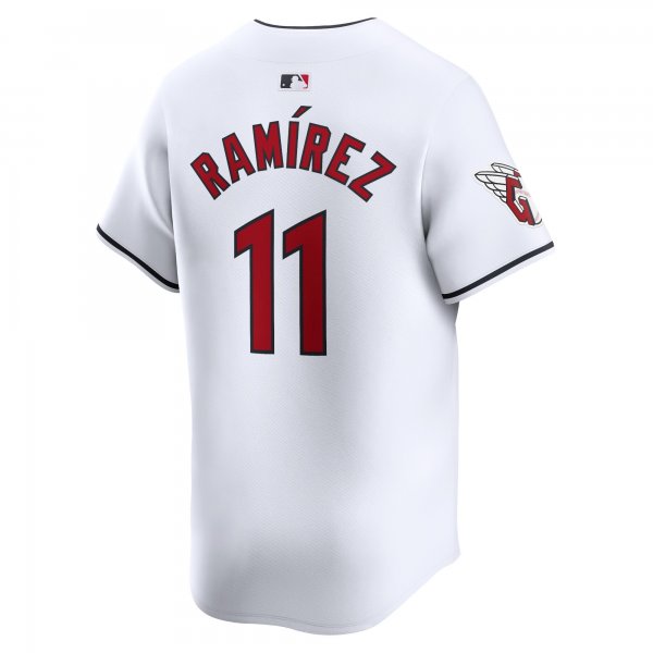 Men's Cleveland Guardians Jose Ramirez Nike White Home Limited Player Jersey