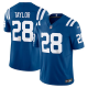 Men's Indianapolis Colts #28 Jonathan Taylor Nike Royal Vapor F.U.S.E. Limited Jersey