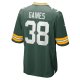 Men's Green Bay Packers Innis Gaines Nike Green Game Jersey