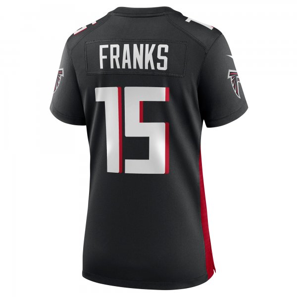 Women's Atlanta Falcons Feleipe Franks Nike Black Game Jersey