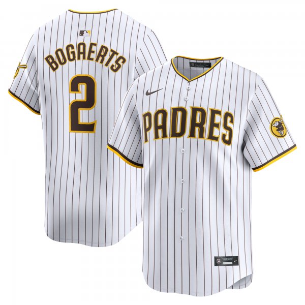 Men's San Diego Padres Xander Bogaerts Nike White Home Limited Player Jersey