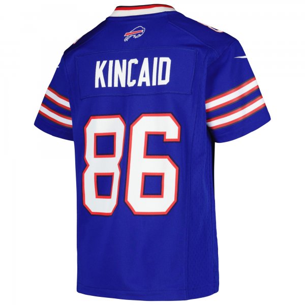 Youth Buffalo Bills Dalton Kincaid Nike Royal Game Jersey