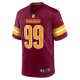 Men's Washington Commanders Chase Young Nike Burgundy Game Jersey