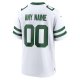 Men's New York Jets  Nike Legacy White Custom Game Jersey