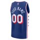 Youth Philadelphia 76ers  Fanatics Royal Custom Fast Break Jersey - Icon Edition