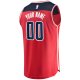 Youth Washington Wizards Fanatics Red Fast Break Custom Replica Jersey - Icon Edition