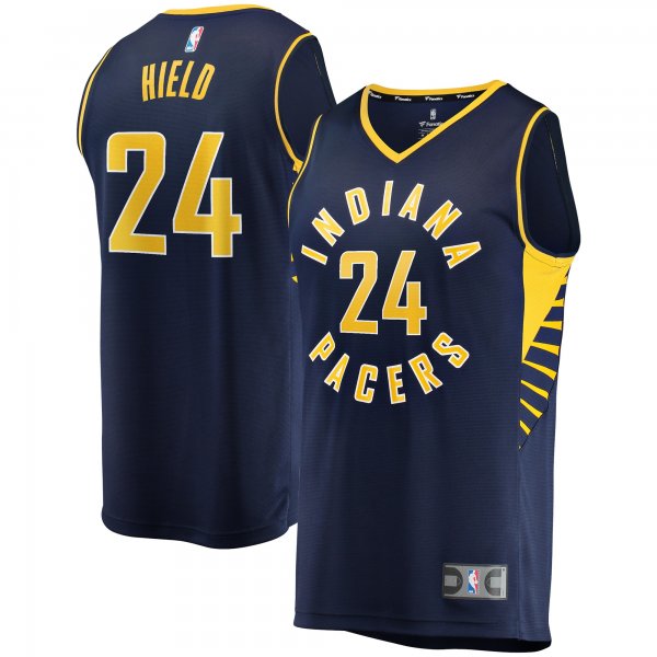 Men's Indiana Pacers Buddy Hield Fanatics Navy Fast Break Replica Jersey - Icon Edition