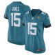 Women's Jacksonville Jaguars Tim Jones Nike Teal Game Player Jersey