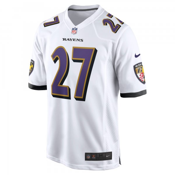 Men's Baltimore Ravens J.K. Dobbins Nike White Away Game Player Jersey