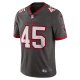 Men's Tampa Bay Buccaneers Devin White Nike Pewter Vapor Limited Jersey