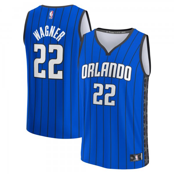 Men's Orlando Magic Franz Wagner Fanatics Blue Fast Break Replica Player Jersey - Statement Edition