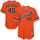 San Francisco Giants #40 Madison Bumgarner Orange 1978 Turn Back The Clock Stitched MLB jerseys