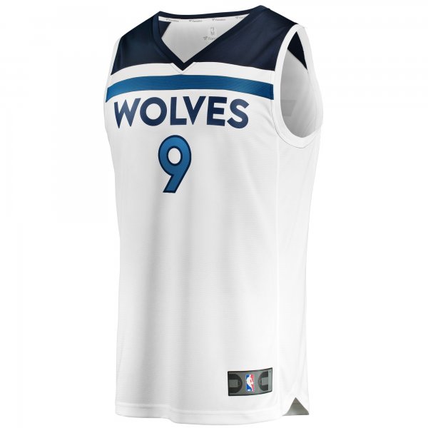 Men's Minnesota Timberwolves Nickeil Alexander-Walker Fanatics White Fast Break Replica Player Jersey - Association Edition