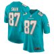 Men's Miami Dolphins Freddie Swain Nike  Aqua  Game Jersey