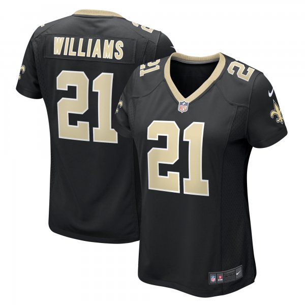 Women's New Orleans Saints Jamaal Williams Nike Black Player Jersey