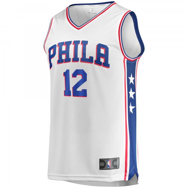 Men's Philadelphia 76ers Tobias Harris Fanatics White Fast Break Replica Player Team Jersey - Association Edition