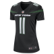 Women's New York Jets Jermaine Johnson II Nike Stealth Black Alternate Game Jersey